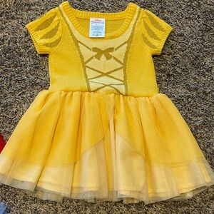 Disney Golden Yellow Princess Costume Dress